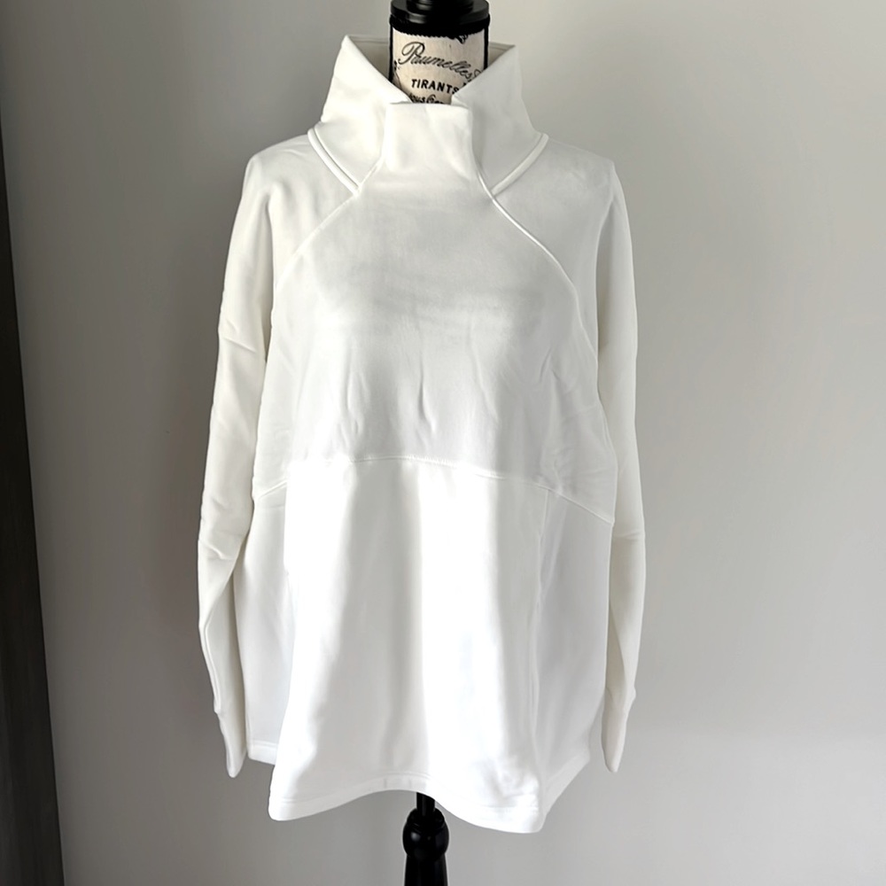 NWT Athleta Altitude Polartec Funnel Neck Sweatshirt